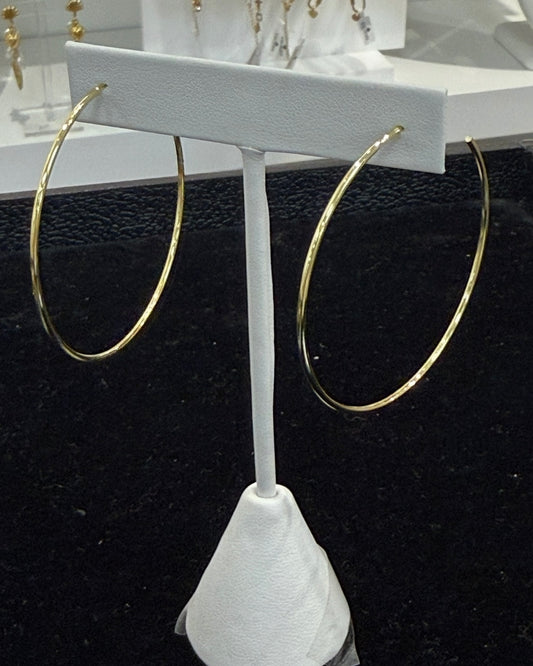 Charlotte Hoop Earrings