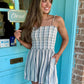 Sweetgrass Stripe Romper
