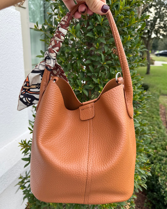 Danny Shoulder Bag- Brown