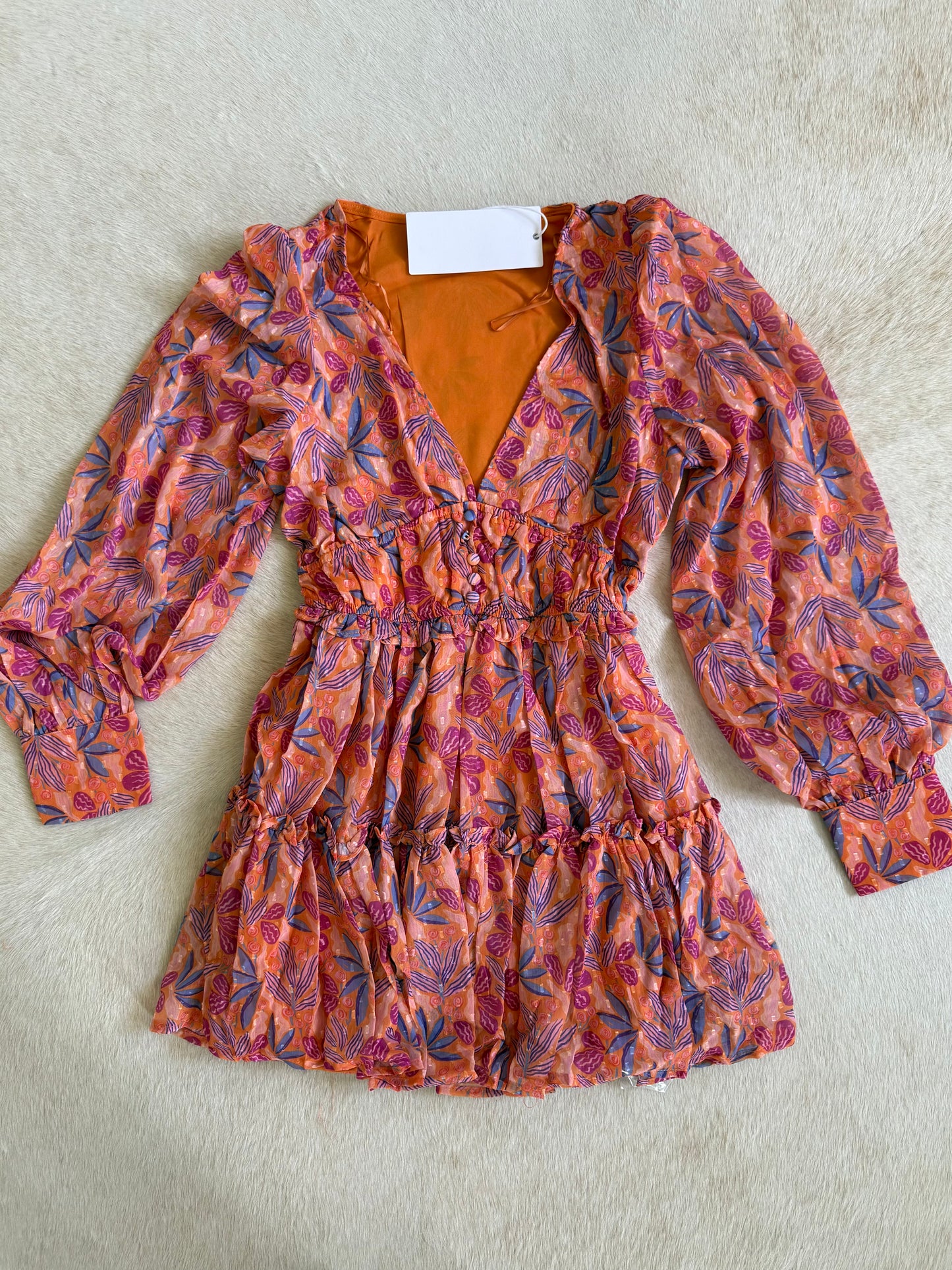 Margot Dress- Birds of Paradise