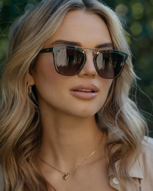 Sunglasses- Demi Desert Sage/Brown