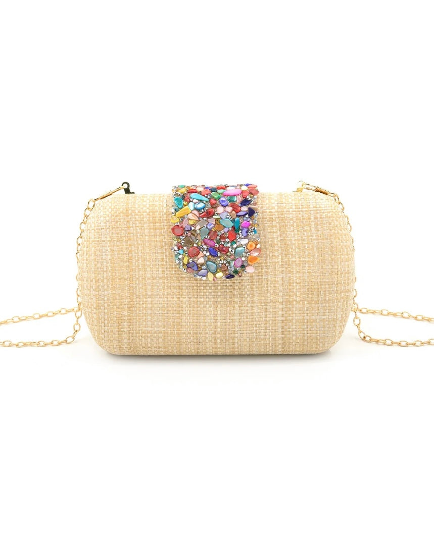 Giada Stone Clutch