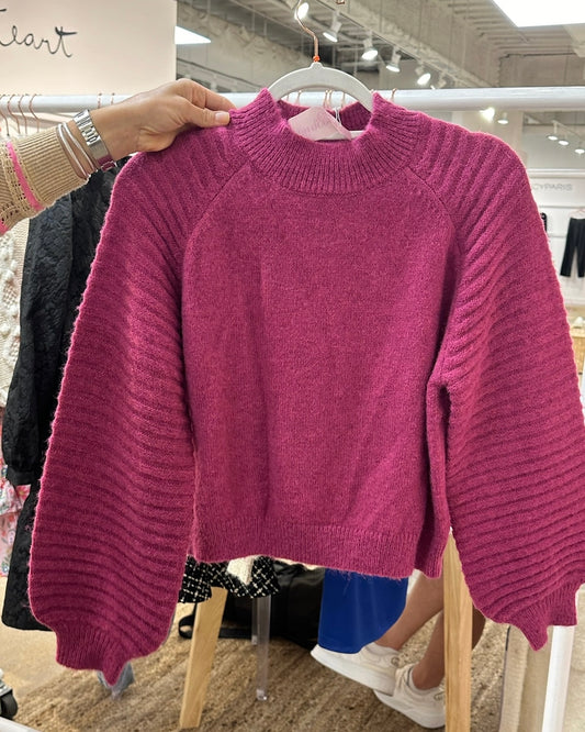 Kat Sweater- Berry