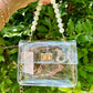 Audrey Clear Bag- Pearl