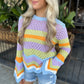 Suzie Scalloped Beach Sweater