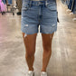Rebecca (Love on Top) Distressed HR Shorts