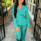 Charlotte in a Bow Pajamas- Green