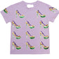 Heels Sequin Tee- Lavender
