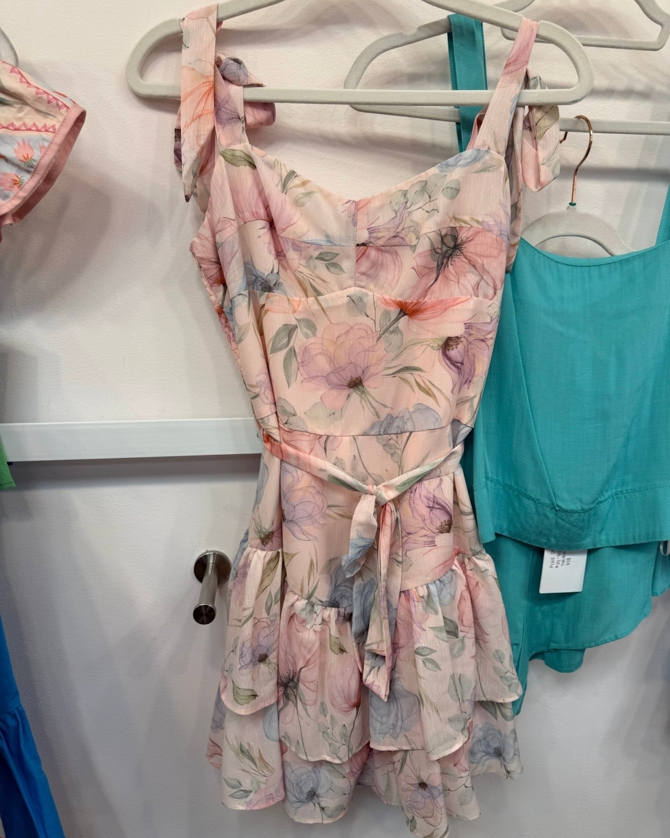 Hailey Romper- Petal Vail