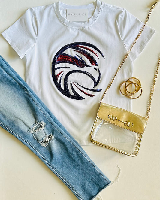 Hawks Tee- White