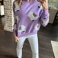 Mardi Gras Boot Sweatshirt