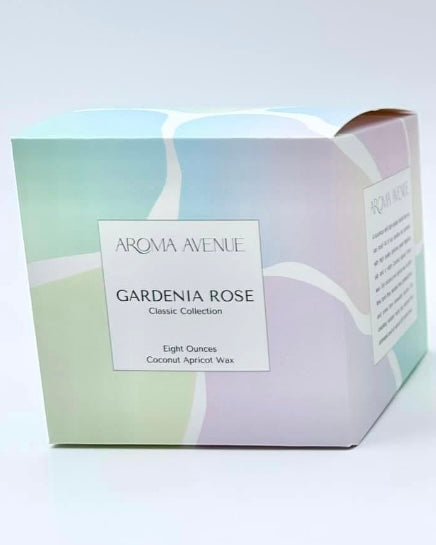 Aroma Avenue Candle- Gardenia Rose