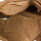 Sri Lanka Straw Zipper Tote Bag- Khaki
