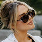 Sunglasses- Indie Blk Cream Tortoise/Sunset Lens