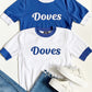 Doves Varsity Sweater Top- Blue