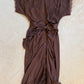 Tori Midi Dress- Walnut