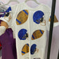 Football Fever Tee- Royal & Gold