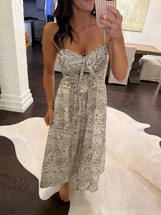 Verdant Bellezza Maxi Dress