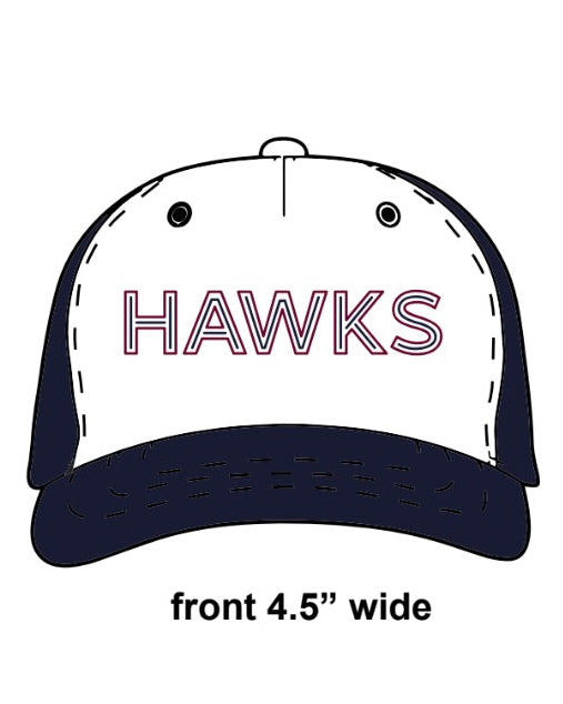 Hawks Trucker Hat- Navy/White