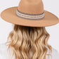 Libby Boho Suede Hat- Tan