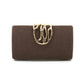 Gaia Clutch- Brown