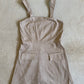 Well Romper- Taupe Greige