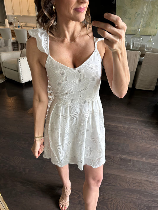 Sierra Dress- White