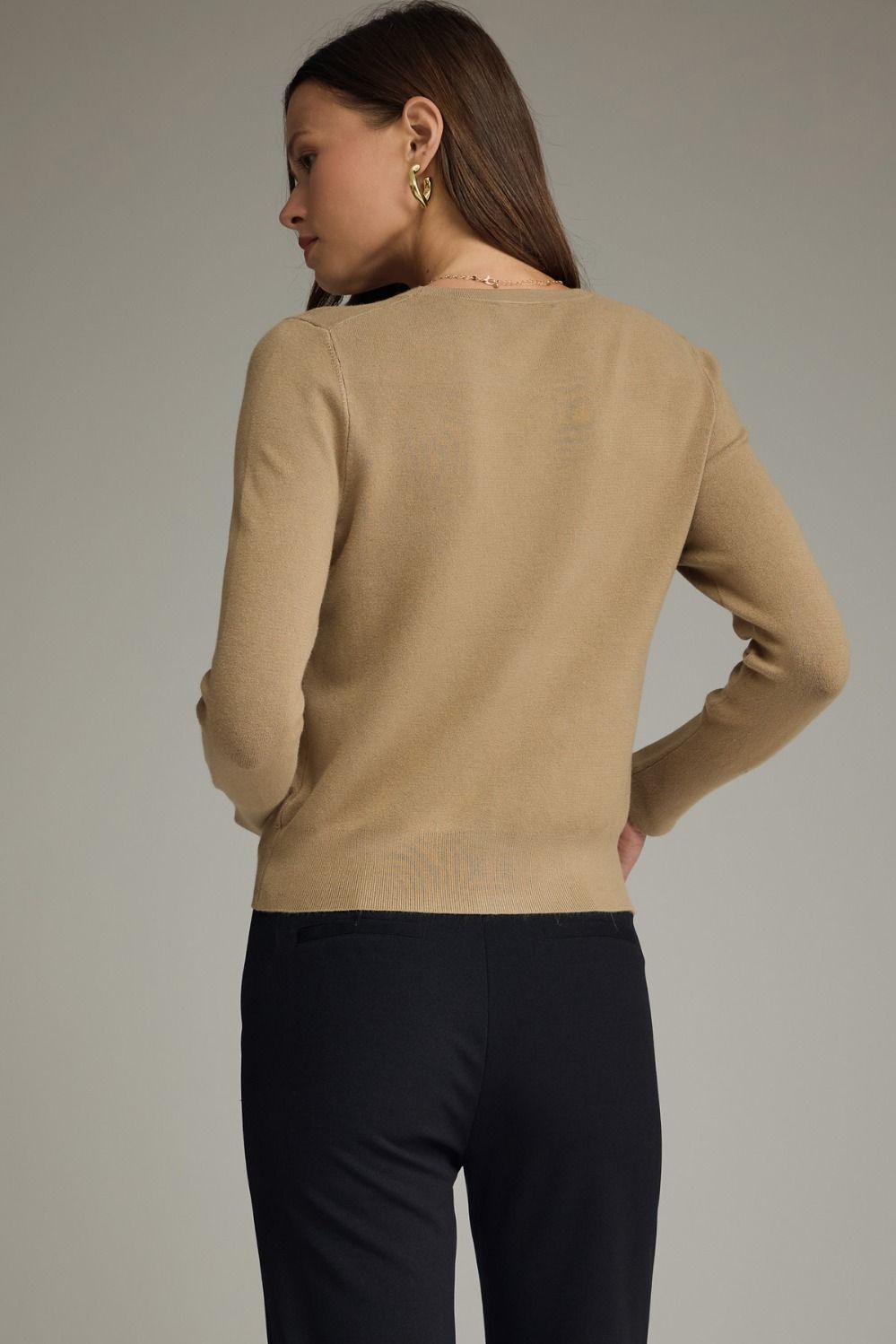 Porter Lightweight Sweater- Camel