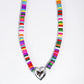 Hey Girlie Silver Necklace