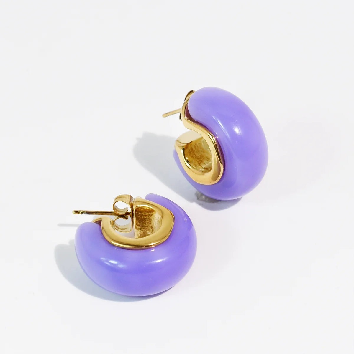 Candy Purple Hoops