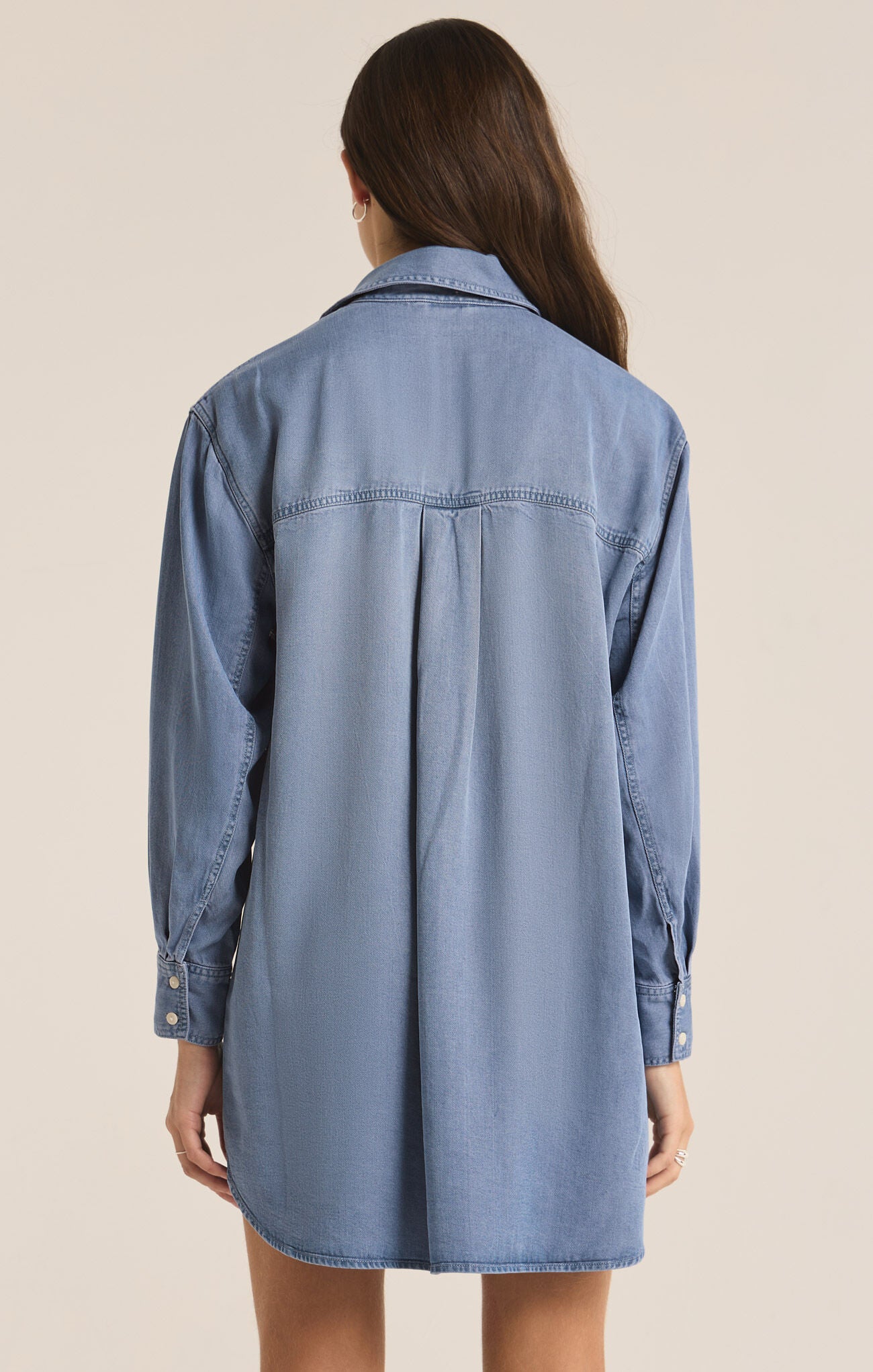 Z Supply Dover Denim Dress- Blue