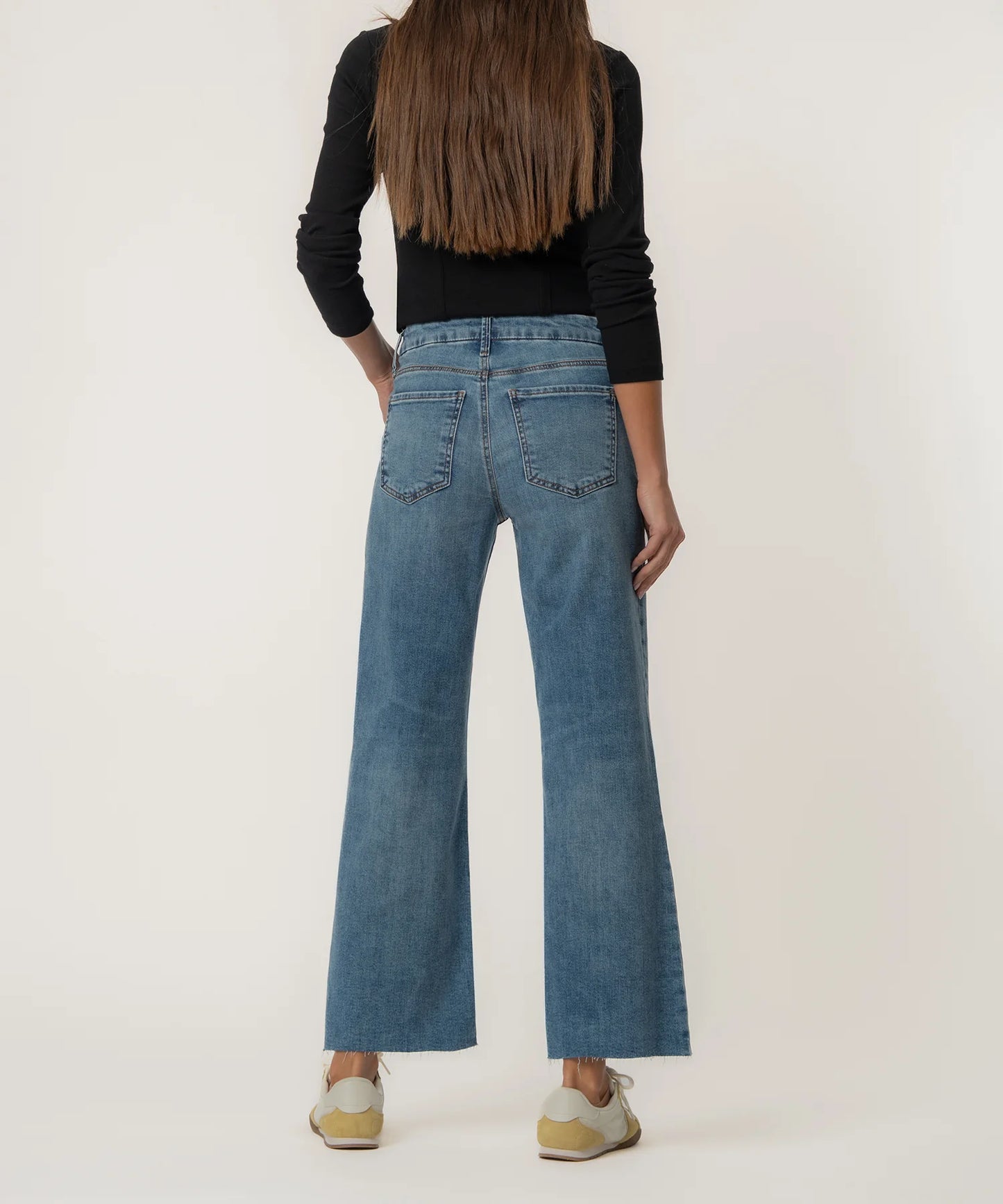 Meg (Regent) HR Wide Leg Denim