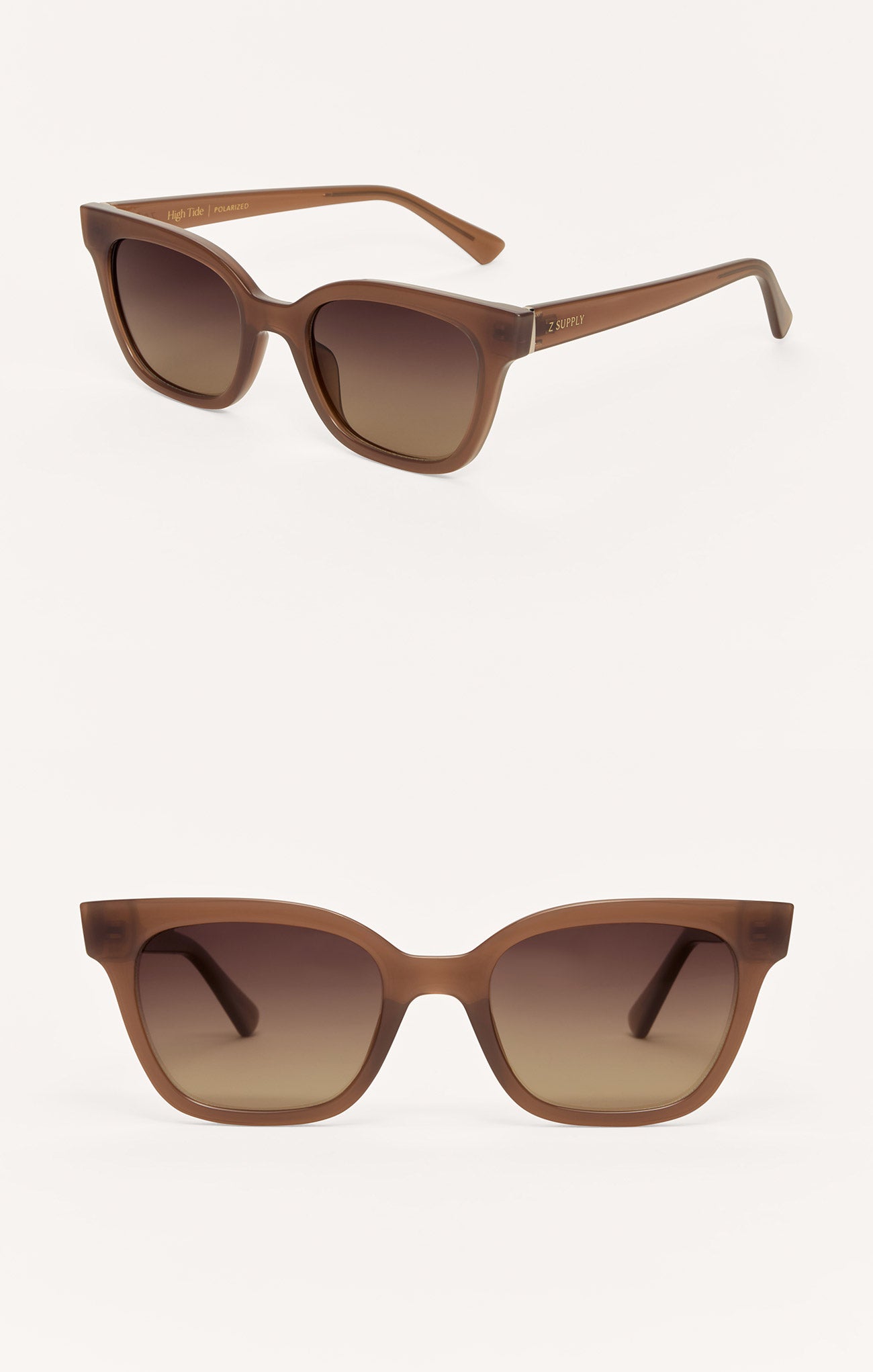 Sunglasses- Z Supply High Tide Taupe