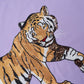 Tiger Wrap Around Tee- Lavender