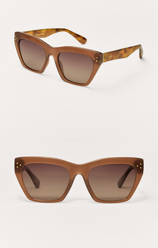 Sunglasses- Z Supply Park Ave Taupe Tort