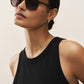 Sunglasses- Z Supply Tourist Rose Crystal Pink