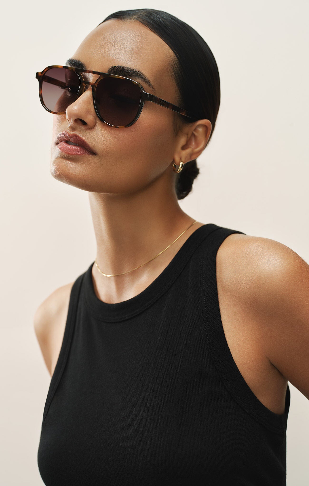 Sunglasses- Z Supply Tourist Rose Crystal Pink