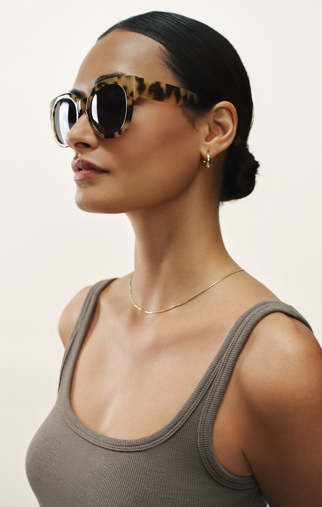 Sunglasses- Z Supply Lunch Date Olive
