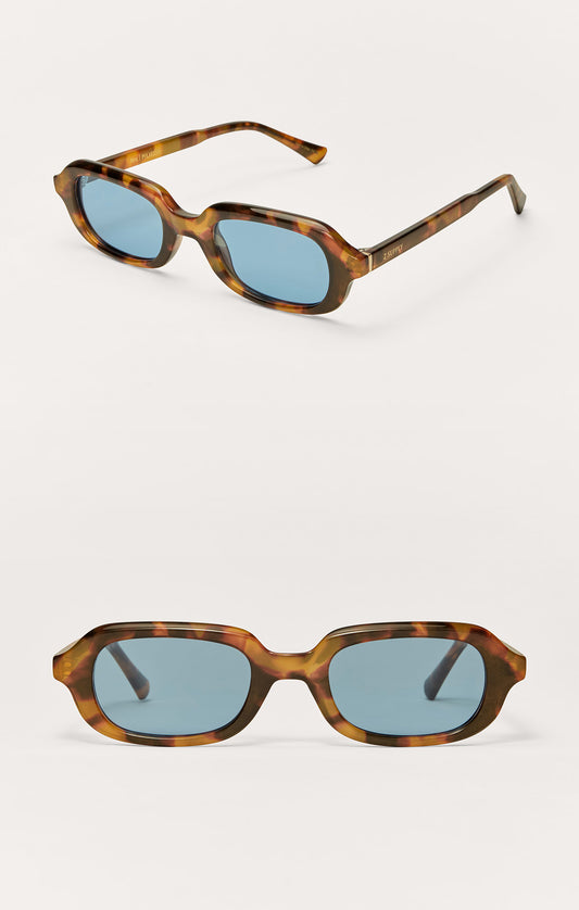 Sunglasses- Z Supply Myst Tort Blue