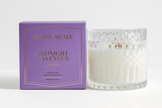 Aroma Avenue Candle- Midnight Lavender