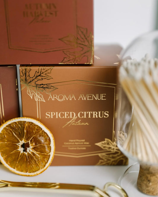 Aroma Avenue Candle- Spiced Citurs