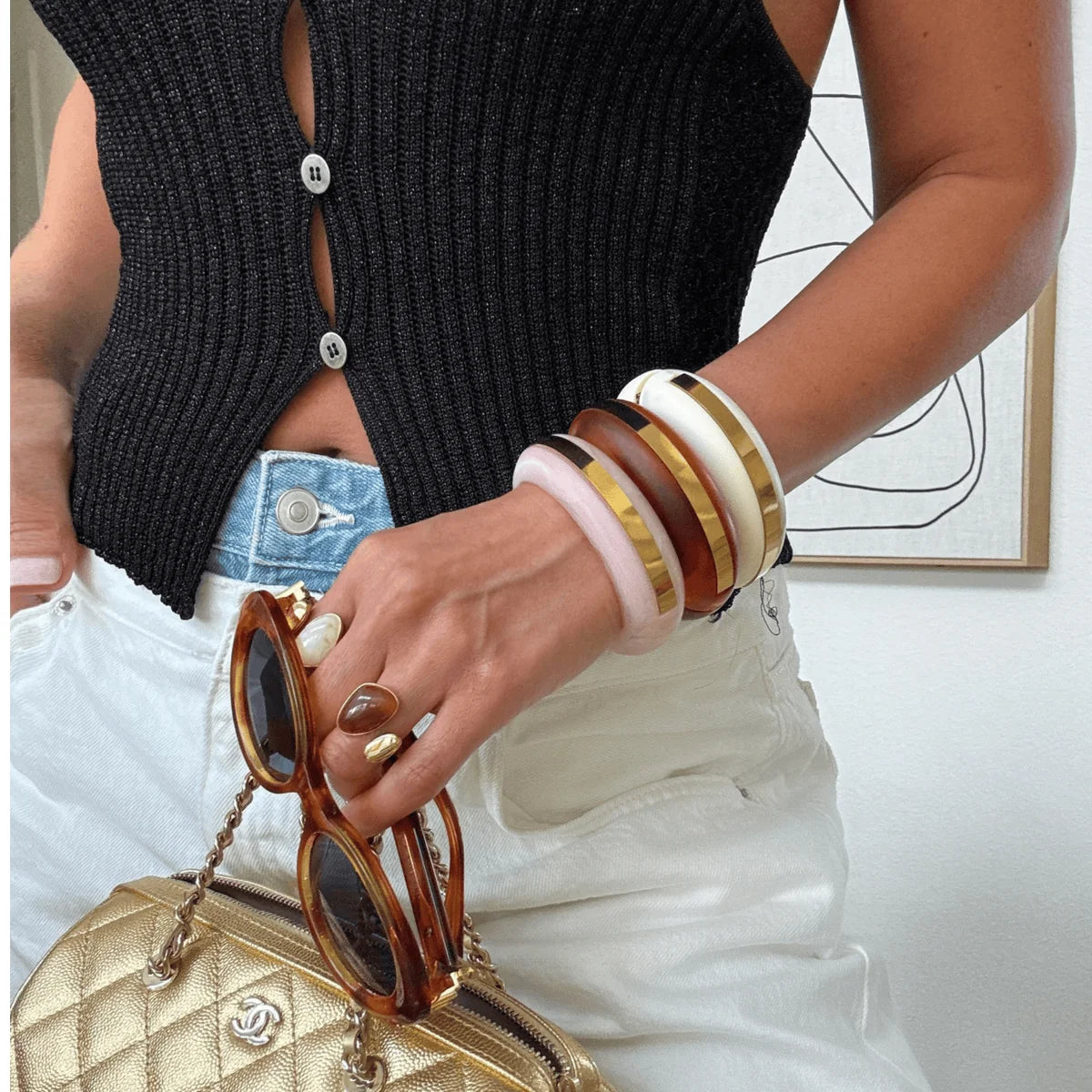 Riva Bracelet- Pink