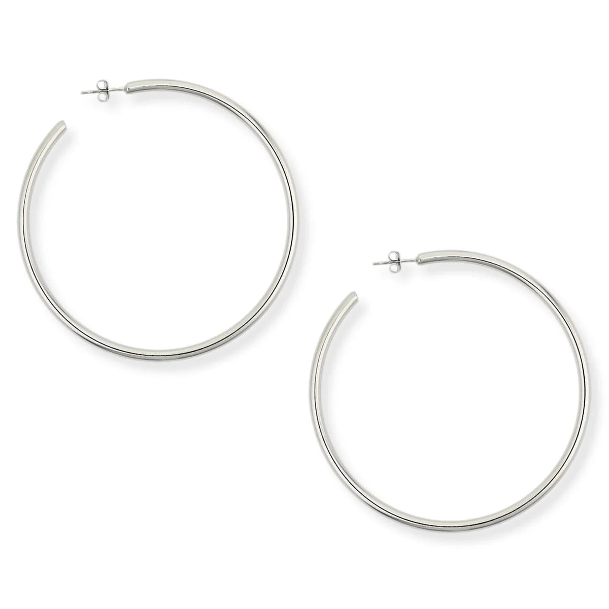 Torence Everyday Hoops- Large Silver