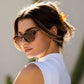 Sunglasses- Drew Blush Pink Tort/Brown