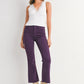 Carrollton HR Cropped Flare- Purple