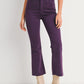 Carrollton HR Cropped Flare- Purple