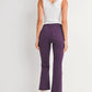 Carrollton HR Cropped Flare- Purple