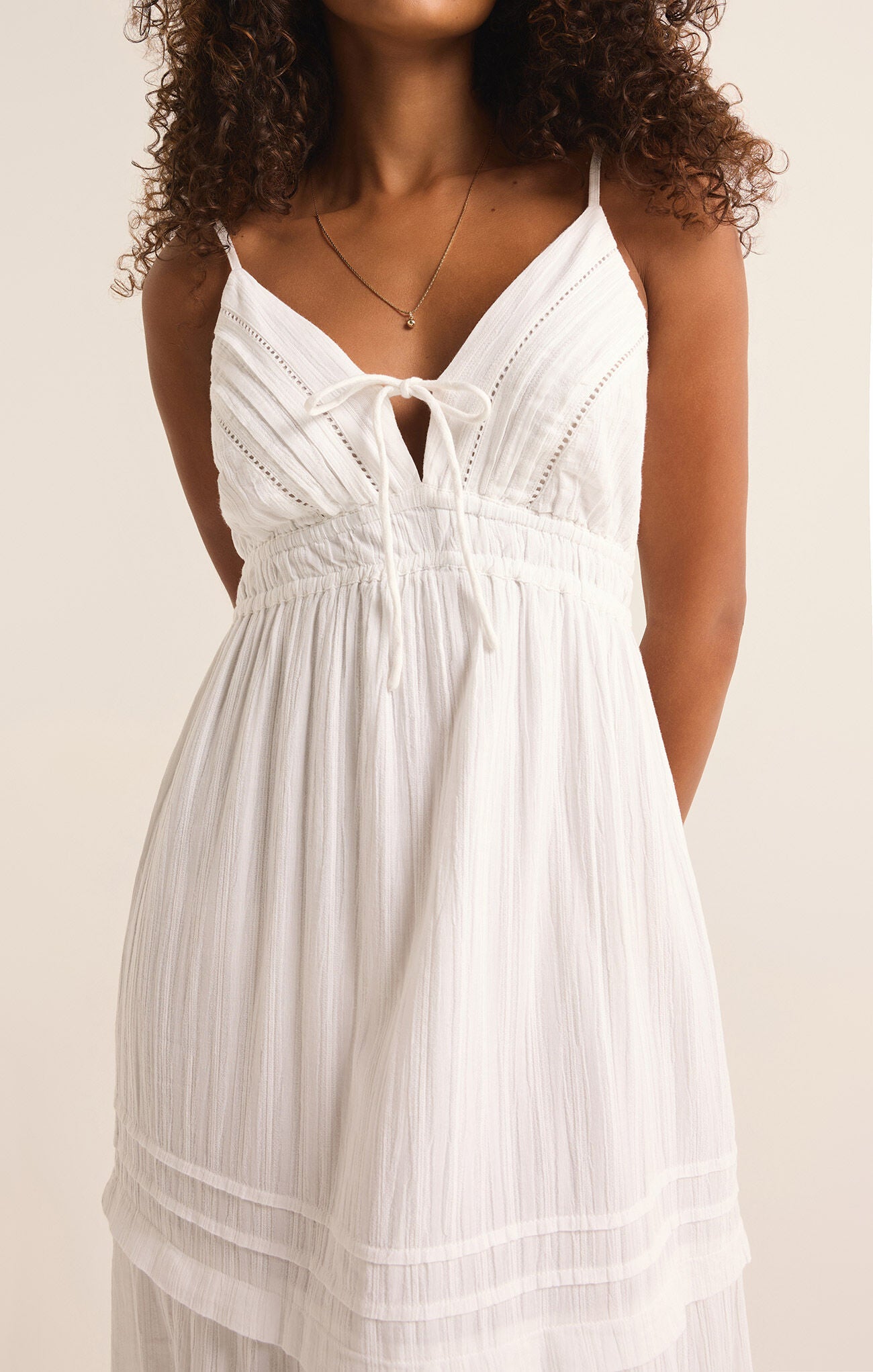 Z Supply Divinity Maxi Dress- White