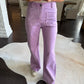 Frenchman Front Pocket Denim- Lilac
