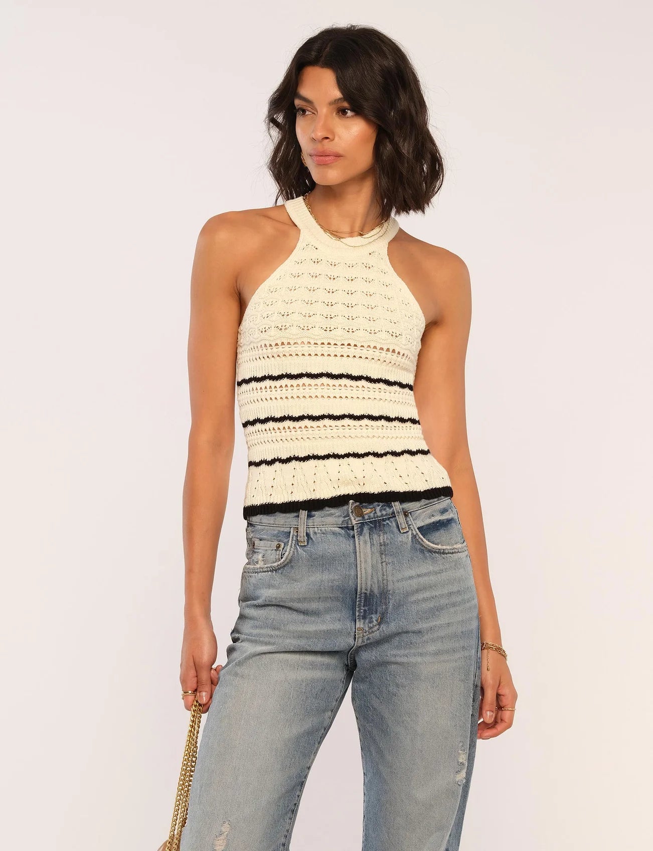 Mione Top- Ivory